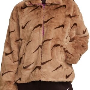 Nike faux fur Jacket for women